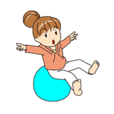 Everyday Sticker of girl sticker #3112183