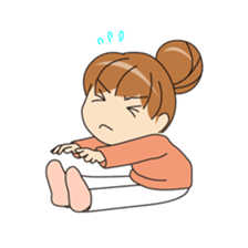 Everyday Sticker of girl sticker #3112184