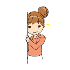 Everyday Sticker of girl sticker #3112186