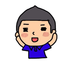 Fu-san and Hassiy and Ponta sticker #3112187