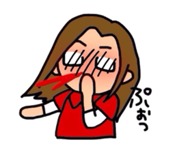 Fu-san and Hassiy and Ponta sticker #3112192