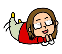 Fu-san and Hassiy and Ponta sticker #3112196