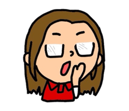 Fu-san and Hassiy and Ponta sticker #3112198