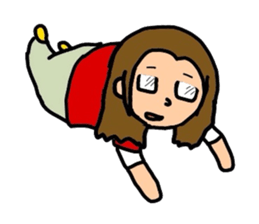 Fu-san and Hassiy and Ponta sticker #3112206