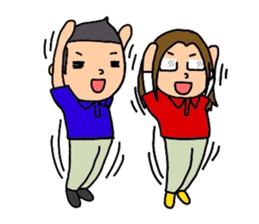 Fu-san and Hassiy and Ponta sticker #3112213