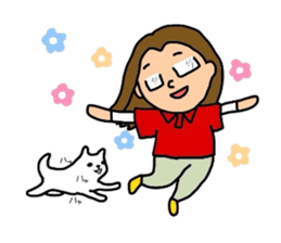 Fu-san and Hassiy and Ponta sticker #3112219