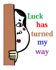 Okame and Hyottoko -English edition- sticker #3112524