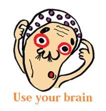 Okame and Hyottoko -English edition- sticker #3112533