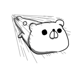 Abe bear sticker #3112548