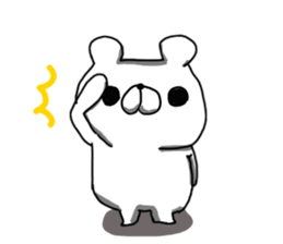 Abe bear sticker #3112550