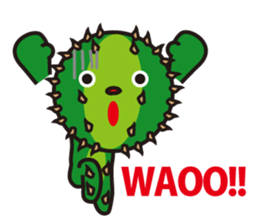 Mr. Cactus living in Kansai <ver.2> sticker #3112936