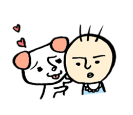 Rekkun with buddies sticker #3113286