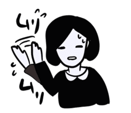 Do your best a negative girl sticker #3113673