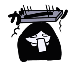 Do your best a negative girl sticker #3113689