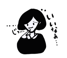 Do your best a negative girl sticker #3113696