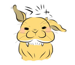 Kinako of rabbit sticker #3114107