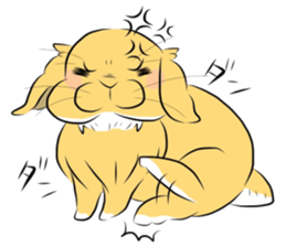 Kinako of rabbit sticker #3114110