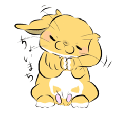 Kinako of rabbit sticker #3114112