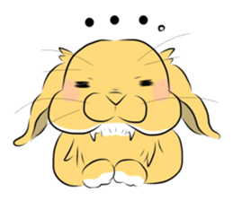 Kinako of rabbit sticker #3114124