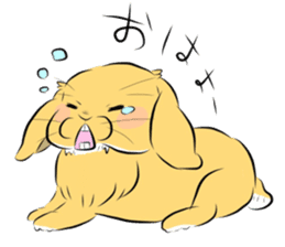 Kinako of rabbit sticker #3114131