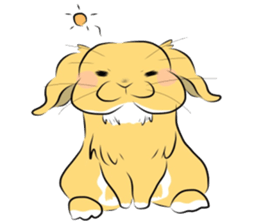 Kinako of rabbit sticker #3114134