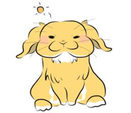 Kinako of rabbit sticker #3114134
