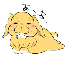Kinako of rabbit sticker #3114137