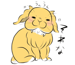 Kinako of rabbit sticker #3114138
