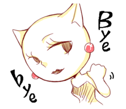 sexy cat sticker #3115026