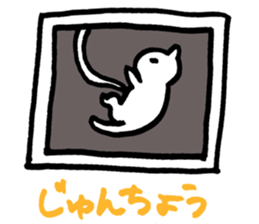 expect cat sticker #3115093