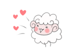 Sheep cutesticker sticker #3115135