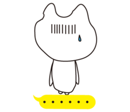 Troublesome cat sticker #3115957
