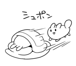 mokyu mokyu rabbit sticker #3116080