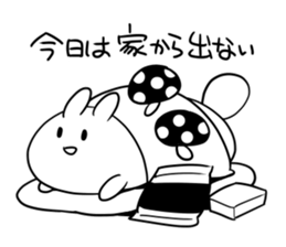 mokyu mokyu rabbit sticker #3116091
