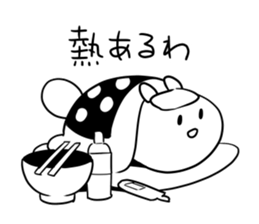 mokyu mokyu rabbit sticker #3116097