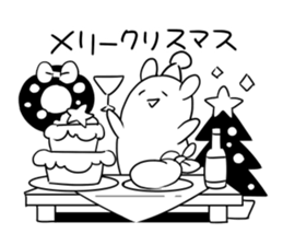 mokyu mokyu rabbit sticker #3116100