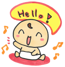 BABY "Bab-chan3"(English version) sticker #3116230