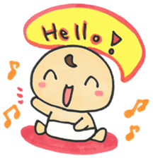 BABY "Bab-chan3"(English version) sticker #3116230