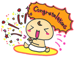 BABY "Bab-chan3"(English version) sticker #3116233