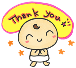 BABY "Bab-chan3"(English version) sticker #3116234