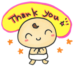 BABY "Bab-chan3"(English version) sticker #3116234