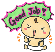 BABY "Bab-chan3"(English version) sticker #3116235