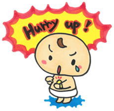 BABY "Bab-chan3"(English version) sticker #3116241