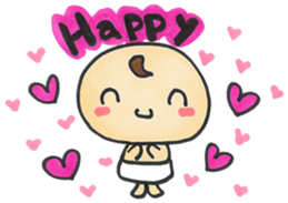 BABY "Bab-chan3"(English version) sticker #3116243
