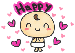 BABY "Bab-chan3"(English version) sticker #3116243