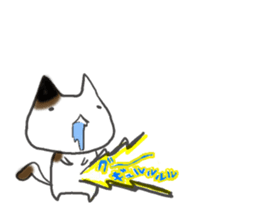 AKITArabbit&TOKYOcat sticker #3116365