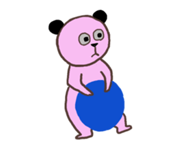 The healing panda sticker #3116403