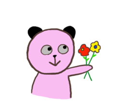 The healing panda sticker #3116409