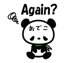 ODEKO PANDA sticker #3116467