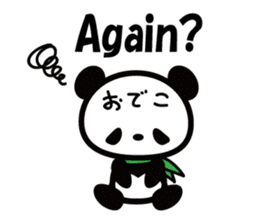 ODEKO PANDA sticker #3116467